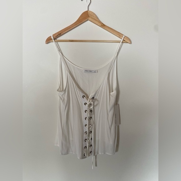 NWT Bishop + Young Lace Up Tank - Picture 3 of 7